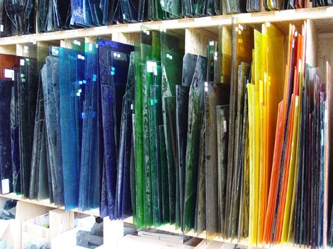 Glass racks