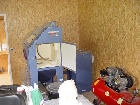 Sandblasting