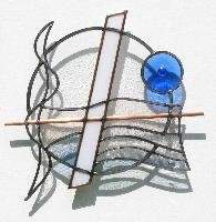 Vitrail de Leo Amery : IN THE BALANCE