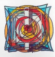 Vitrail de Leo Amery : BIOSPHERE