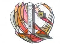 Vitrail de Leo Amery : PEARL