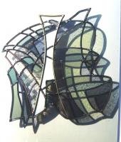 Vitrail de Leo Amery : AFTER VISITING THE GUGGENHEIM BILBAO II