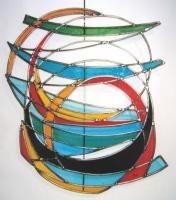 Vitrail de Leo Amery : GYRES FOR MARYSIA