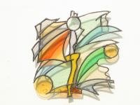 Vitrail de Leo Amery : SURPRISE