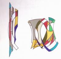 Vitrail de Leo Amery : CHANGING PERSPECTIVES