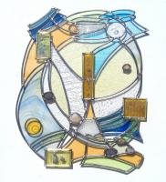 Vitrail de Leo Amery : BEACHCOMBING