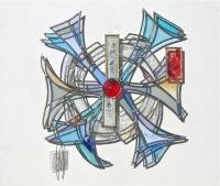 Vitrail de Leo Amery : NEIGE