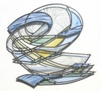 Vitrail de Leo Amery : After Reading \"Snow\" 