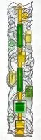 Vitrail de Leo Amery : Green stripe