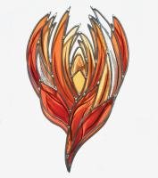 Vitrail de Leo Amery : Orange