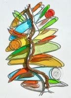 Vitrail de Leo Amery : Vent De Couleurs