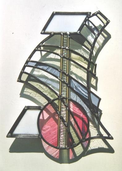 vitrail PATH OF PERCEPTION Leo Amery