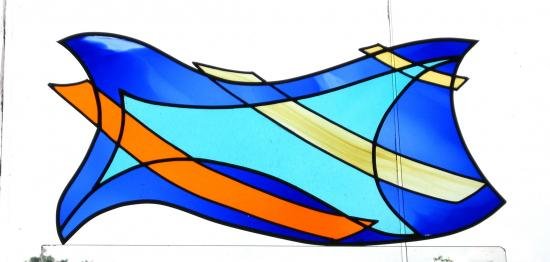 vitrail SKY III Leo Amery