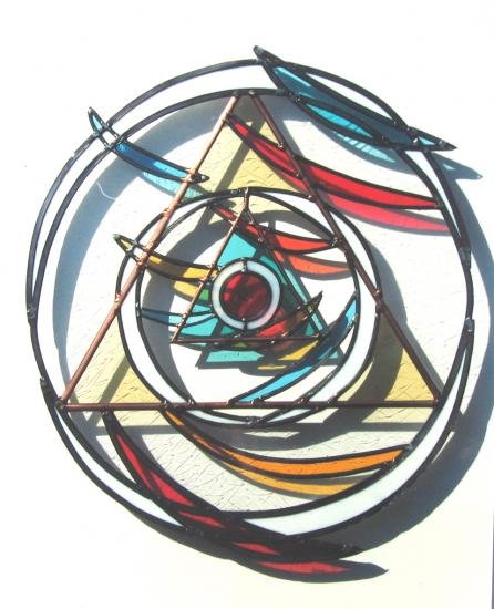 vitrail ROUND TRIP Leo Amery