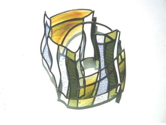 vitrail WILL O' THE WIND Leo Amery