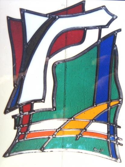 vitrail SPLIT CONSTRUCTION Leo Amery