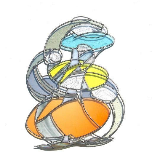 vitrail Sunburst  Leo Amery