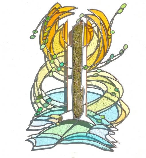 vitrail The receptive  Leo Amery