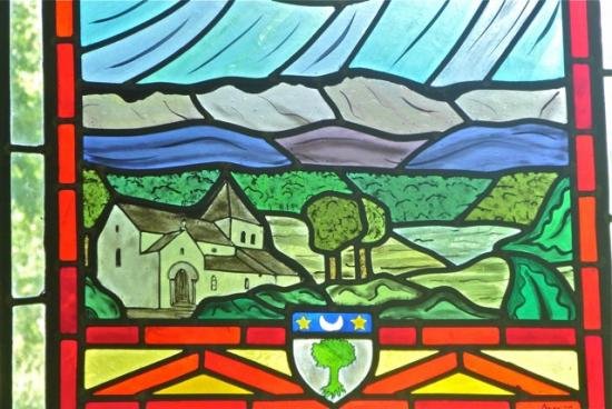 vitrail Eglise St-Julien le Pelerin (F, 19430) Leo Amery