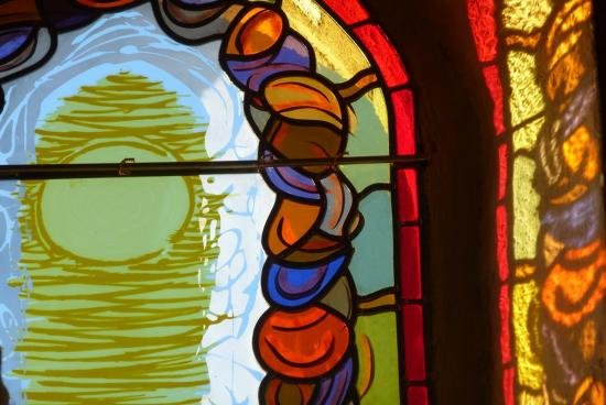vitrail Eglise d'Anglars (F, 46120) Leo Amery