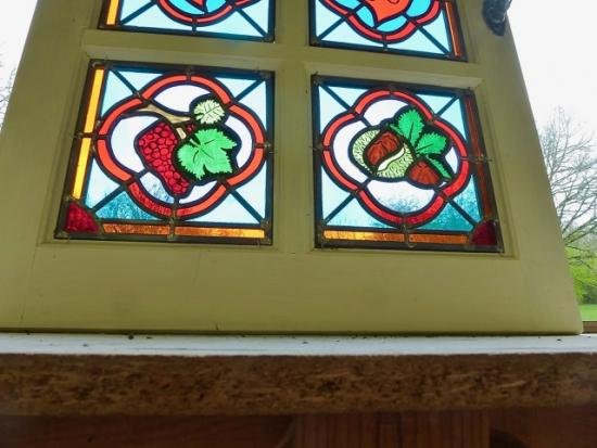 vitrail Fenêtre (détail) Leo Amery
